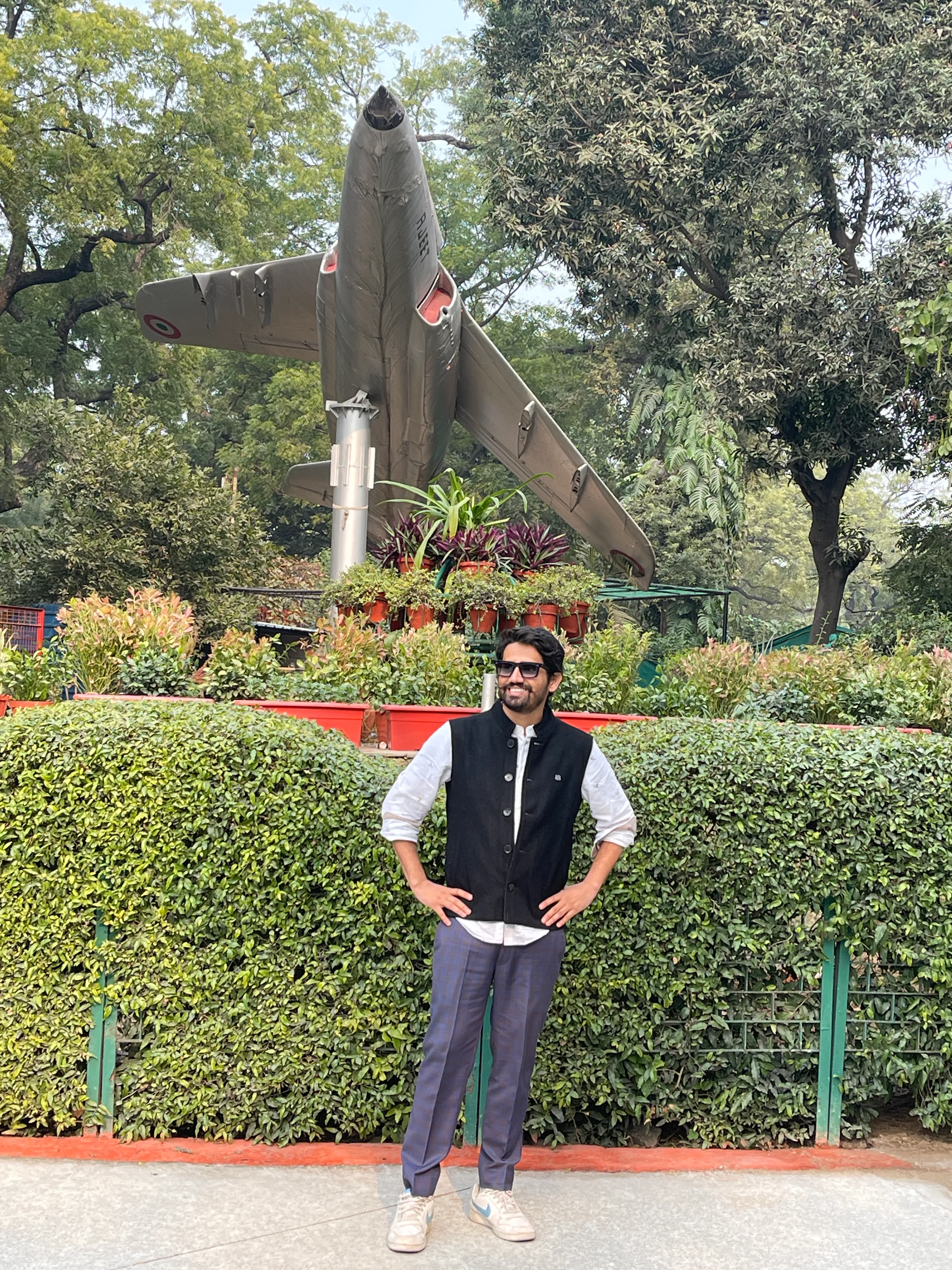 Dr. Daral, an alumnus of Air Force Bal Bharti School