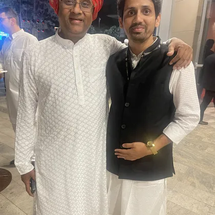 with Mentor Gurva Reddy