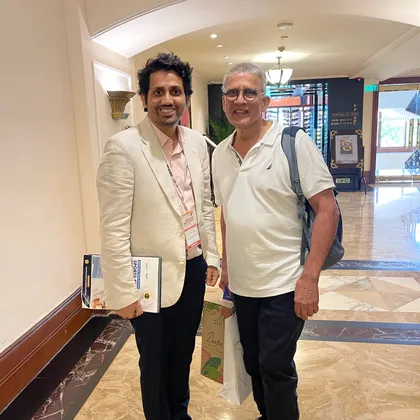 with Dr Anand Joshi