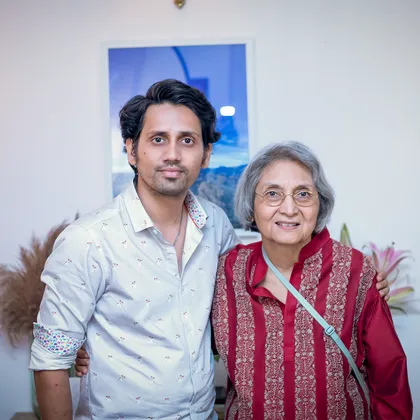 My patient Ma Anand Sheela (Secretary to Osho)